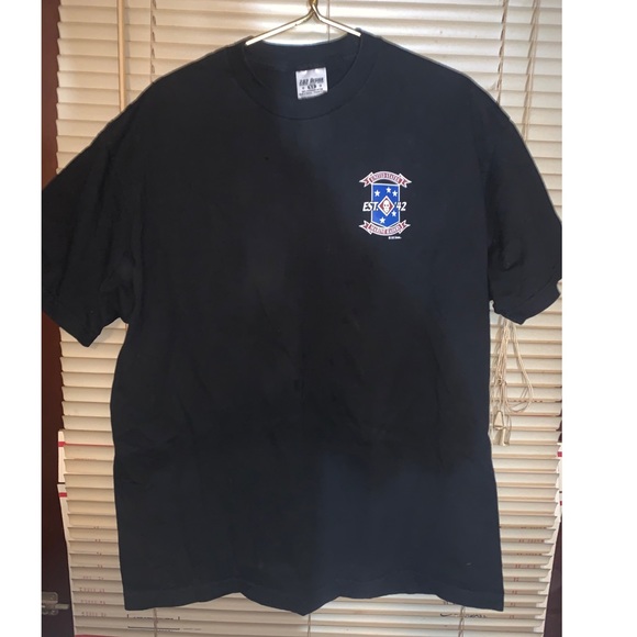 7.62 Design United States marine Raiders double-sided graphics T-shirt XL Skull - Picture 2 of 8